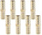 Create idea 8 accesorios de manguera de latón conector recto empalmador empalmador manguera de combustible para tubería de aire tubería de agua tubo de combustible accesorios de tubería de aceite