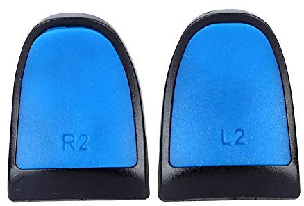 Ciciglow Controller L2 R2 Trigger Extenders, Blue, ABS + Rubber, Non-Slip, Easy Install