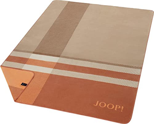Joop! Wohndecke Modern Baumwollmischung Kupfer Größe 150x200 cm