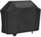 PATIO PLUS Couverture de Barbecue, Heavy Duty Outdoor BBQ Couverture 420D Oxford Fabric, Couverture de Barbecue à gaz Imperméable au Vent UV (Noir) 183x66x130cm