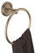 SEJAS Handtuchhalter Messing Antik ohne Bohren Handtuchring Rund, Handtuchstange Vintage Wandmontage Dusche Retro für Bad Küche Selbstklebend