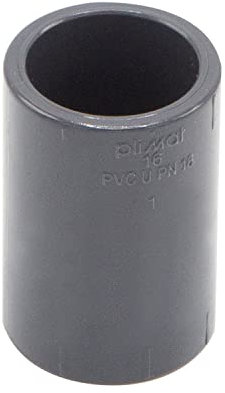 PVC-Muffe 16mm Klebemuffe Mit 2-Anschlüssen Rund Rohr-Verbindungsstück für Rohre und Fittinge bm257