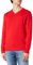 TOM TAILOR 1039811 Pull-Over Homme, 13189 - Rouge Basique, XXL