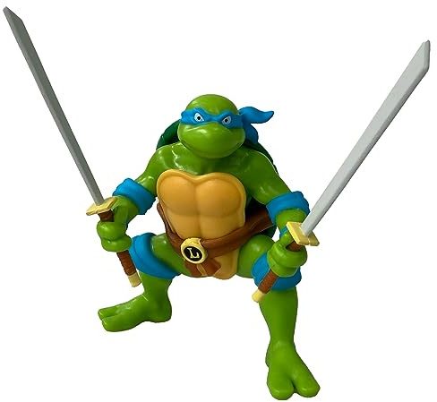 TORTUGAS NINJA Leonardo Retro - TMNT Figur 6,5 cm - Comansi - Figur Nicht beweglich