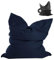 mokebo Sitzsack Outdoor XXL mit Schutzhülle für Kinder & Erwachsene 'Der Große', Bean Bag mit Füllung, Sitzkissen oder Riesen-Sitzsack, wasserabweisender Schutz durch Hülle, 130x170cm, Blau