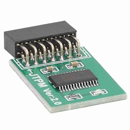 WIN11-KOMPATIBLE MSI TPM 2.0-Modulplatine für PC-Sicherheit, Starke Verschlüsselung, LPC-Schnittstelle, 14-polig, Grün