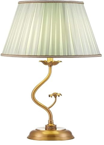 Handmade Chinese Style Copper Table Lamp Set for Bedroom and Living Room Decor Retro Desk Lamp Pair with Art Tree Design Touch Lamps for Bedside Modern Wall Sconce Included