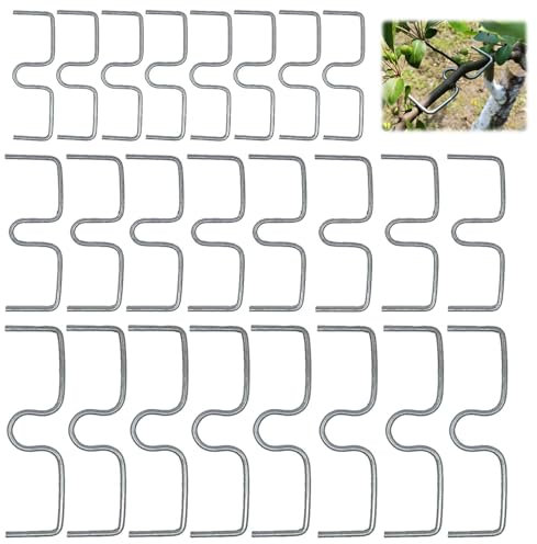Épandeur de Branches d'arbre,Plantes Tige Formateur - Lot de 24 Supports M Forme pour Arbrisseaux, Idéal pour la Culture des Fruitiers - Disponible en 3pour Arbres Fruitiers,Arbre Branche Extracteur