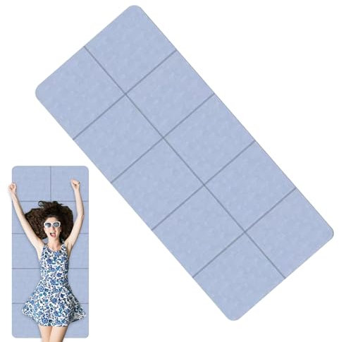 Yoga Mat, Fitness Floor Pad, Non-Slip 6mm Thickness, Lightweight Portable Design, Purple Color, Great for Outdoor Sessions, Home Exercise, Meditation and Travel Use Women/Men