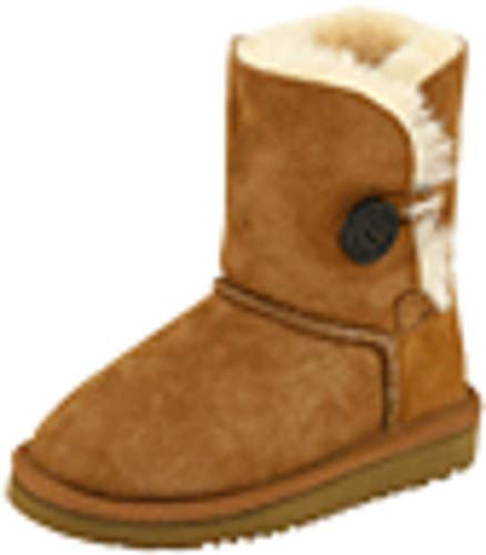 UGG Bailey Button Ii, Stivaletti, Unisex - Bambini e ragazzi, Nero, 22 EU