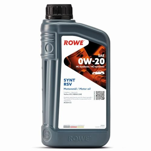 1L 1 Liter ROWE SYNT RSV 0W-20 0W20 Motoröl Öl ACEA C5 Volvo VCC RBS0-2AE HYBRID