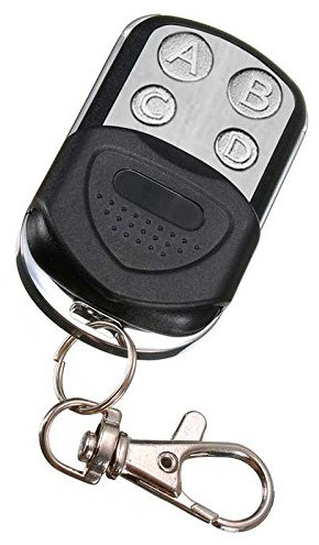 OcioDual Mando a Distancia 4 Botones Canales Duplicador Clonador Inalambrico para Puerta de Garaje ABCD Model