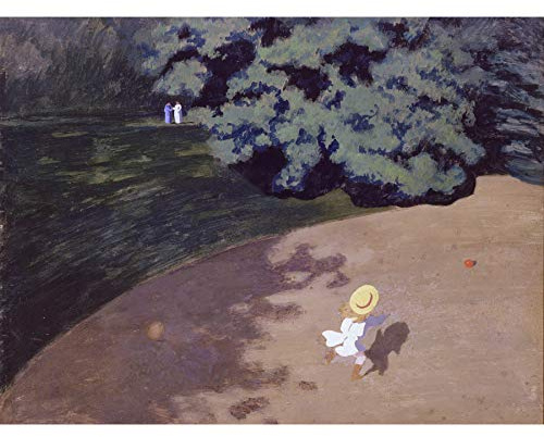 Felix Vallotton The Ball Großer Kunstdruck, Poster, Wanddekoration, Premium Wandbild