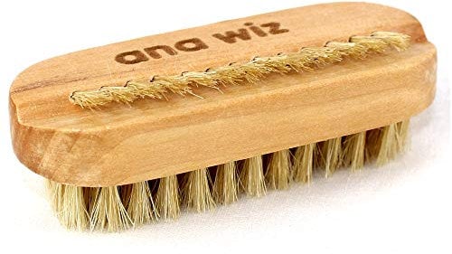 Wooden Nail Brush Natural Bristles