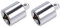 sourcing map 2 Pcs 1/2 Inch Drive (F) x 1/4 Inch (M) Socket Reducer Adapter, Female to Male