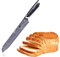 Kitchen Emperor Brotmesser, Profi 22.8CM Sägemesser, Prämie Rostfreier Stahl Küchenmesser mit pakakaholzgriff