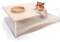 Niteangel Sandkasten für Kleintiere: Acryl-Kreiter, Sandbad und Duschwanne, Sandbehälter für Hamster, Mäuse, Lemming Rennmäuse oder andere kleine Haustiere (rechteckig, Burlywood)