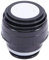 courti Tapa para botella de vacío de viaje, universal, para exterior, termo, termo, tapa para termo (4,5 cm), color blanco y negro