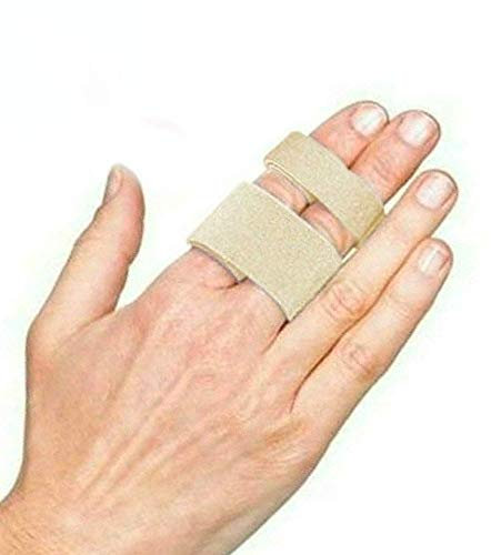 Express Orthopaedic® - Medizinisch zugelassene Fingerschlaufen-Unterstützung/Buddy Loop Straps – 6 Stück – breit