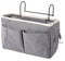 croselyu Home Multifunctional Bedside Hanging Bag College Dormitory Bedside Cloth Hanging Basket Bed Clutter Sorting Storage Bag Magazine Book Storage Bag (Grey)
