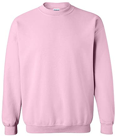 Gildan Men's Heavy Blend 8 Oz. T Shirt - pink - Large