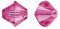 36 stk SWAROVSKI ELEMENTS XILION 5328 bicone beads, 3.8 x 4.2 mm Rose (Swarovski-Elemente xilion 5328 Bicone-Perlen Rosa)
