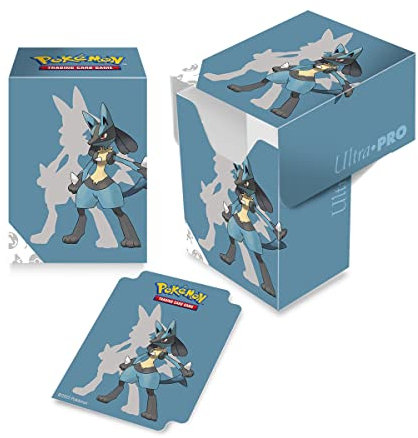 Ultra Pro Lucario 15857 - Juego de cartas de Pokémon (vista completa)