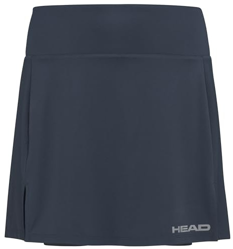HEAD Club Basic Skort Girls, Navy, L | Kinder; Farbe Dunkelblau; Größe L; für Tennis und Racketsport