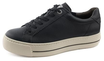 Paul Green Damen Monks 5017-000 Weite XX-Schmal Bungee | Sneaker, Weiß, Schnürung, Plateausohle, Damen, Schuhe