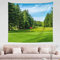 OGNOT Golfplatz, Rasenteppich, Wandbehang, Dekoration für Schlafzimmer, Wohnzimmer, Wohnheim, 152,4 x 129,5 cm