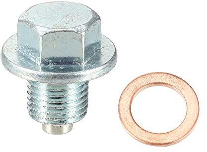 A ABSOPRO 90341-12012 Ölablassschraube mit Dichtring M12x1,25 Edelstahl Ölwannenschraube Motoröl Ablassschraube für Toyota