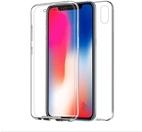 Todotumovil Funda TPU 360 para Apple iPhone X Carcasa Transparente Completa Doble Cara para movil