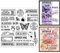 GLOBLELAND Retro-Poststempel, Transparente Stempel Für DIY, Scrapbooking, Vintage-Luftpost, Silikon-Stempelsiegel, 15x15 cm, Für Karten, Tagebuch, Heimdekoration
