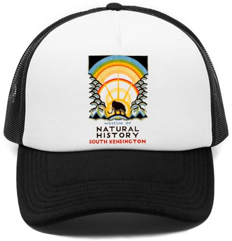 Vendax Museum of Natural History Kappe Baseball Rapper Cap