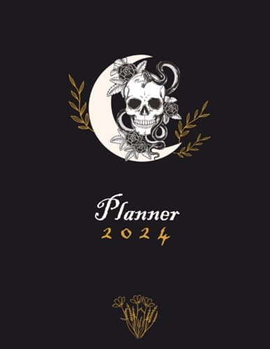 2024 Daily Planner: With Weekly, Monthly, & Hourly Schedule | Todo Lists | Meal Plans | 2024 Calendar | For Women | For Men