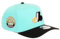 New Era Montreal Expos MLB 35th Anniversary Sidepatch Cooperstown Mint Black 9Forty A-Frame Snapback Cap - One-Size