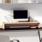 ARKEM Monitorständer 100x27x15 cm Massivholz Kiefer MonitorstäNder Holz Unterbau Podest Fernseher