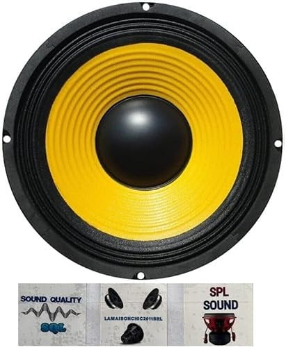 KIT SET PER WEB W-068, 1 altoparlante da 16,5 cm 165 mm 6,5, 50 watt rms 100 watt max, impedenza 8 ohm, sensibilità 92 db, per casa, 1 pezzo + 3 sticker omaggio