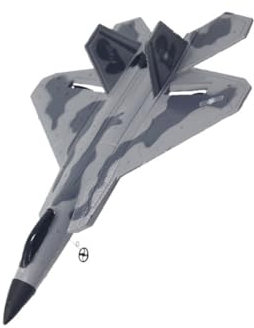 DRESSOOS Rabot Electrique Avion Télécommandé Maquette d'avion F22 Jouet