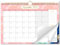 AEYAKA Wandkalender 2023 2024 Kalender, Monatlicher Hängender, 16 Monate September 2023 - Dezember 2024 mit Ferienübersicht, 30 cm x 43 cm Englisch D