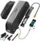 48V 13AH Ebike Battery Hailong 03 Electric Lithium-ion Bike Battery with Waterproof Bag/Charger/Anderson /XT60 XLR connector for 48V 250W 300W 400W 500W 600W 700W 800W 900W 980W 1000W Motor