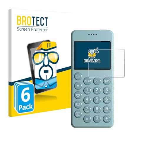 BROTECT 6 Stück Schutzfolie für Punkt MP02