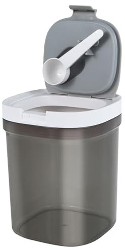 Aufbewahrungsbox mit Deckel 800ml/1300ml Kaffeedose Luftdicht mit Löffel Stapelbar Abnehmbar Kaffeedose für Gemahlenen Kaffee Aufbewahrung von Kaffeebohnen Braunem Zucker Mehl Müsli (12.3+12+15cm)