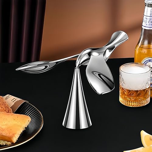 Moderner Vogel-Flaschenöffner, dekorative Skulptur, Zinklegierung