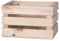 LAUBLUST Vintage Holzkiste Klein - Aufbewahrungskiste aus Holz | Geschenkkiste & Deko (Natur, 40 x 30 x 25 cm | L)