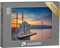 puzzleYOU: Puzzle 1000 Teile „Moschee mit Brücke über den Bosporus, Istanbul, Türkei“ – aus der Puzzle-Kollektion Brücken, Aus Aller Welt, Brücken & Brunnen
