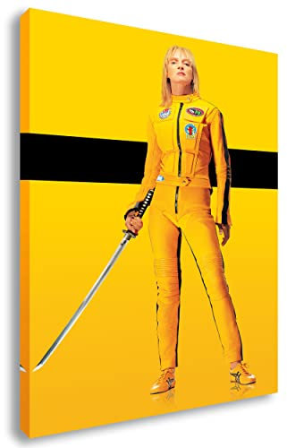 Artis Prints Leinwandbild Kill Bill | Quentin Tarantino - Poster, Uma Thurman - Action - Hollywood - Film, Klein bis Groß, Dekoration - Wohnung