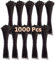 Gocableties Kabelbinder 1000 Stück Schwarz, 300 mm x 7,6 mm mit 54,5 kg Zugfestigkeit, extra starkes, UV Beständig Set