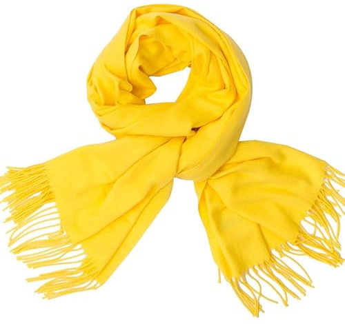 Schal Loop Damen, Cashmere Schal mit Quaste für Frau Geburtstagsgeschenk 200X70CM