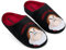 Disney Zapatillas Hombre Casa - Grumpy y Baby Yoda Pantuflas Hombre, Suela Antideslizante, Talla 39-47, Regalos Navidad (Negro Grumpy, 41 EU)